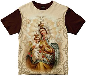Camiseta Nossa Senhora do Carmo Rainha do Brasil