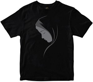 Camiseta Nossa Senhora do Silêncio com Oração Rainha do Brasil