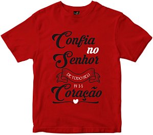 Camiseta Confia no Senhor Rainha do Brasil