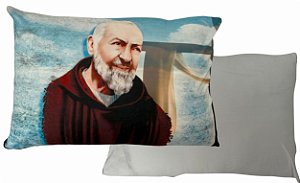 Fronha Religiosa Capa de Travesseiro de Santo Pio