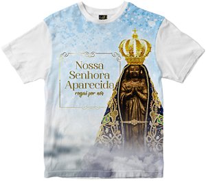Camiseta Nossa Senhora Aparecida (Lançamento) Rainha do Brasil