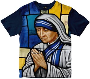 Camiseta Santa Madre Teresa Rainha do Brasil