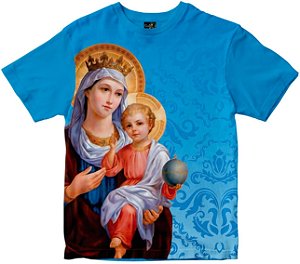Camiseta  N. Sra. Mãe de Deus Rainha do Brasil