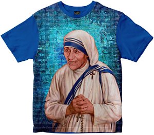 Camiseta Santa Madre Teresa de Calcutá Rainha do Brasil