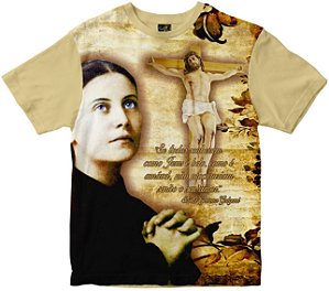 Camiseta Santa Gema Galgani Rainha do Brasil