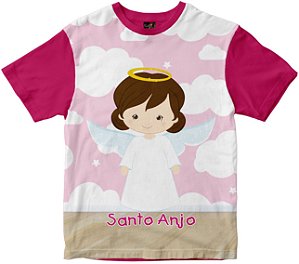 Camiseta Anjo da Guarda feminina Rainha do Brasil