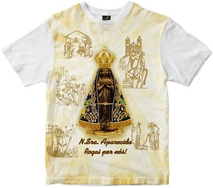 Camiseta Nossa Senhora Senhora Aparecida Rainha do Brasil