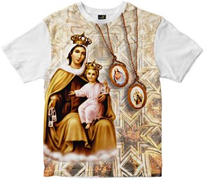 Camiseta Nossa Senhora do Carmo Rainha do Brasil