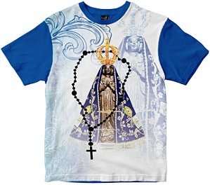 Camiseta Nossa Senhora Aparecida Rainha do Brasil