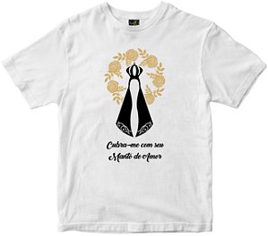 Camiseta Nossa Senhora Aparecida Rainha do Brasil