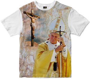 Camiseta Papa João Paulo II Rainha do Brasil