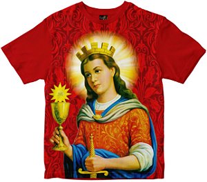 Camiseta Santa Bárbara Rainha do Brasil