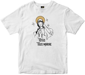 Camiseta Totus Tuus Rainha do Brasil