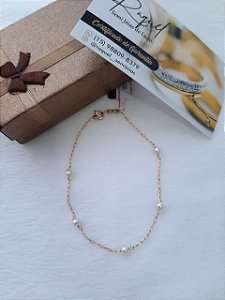 Pulseira Rommanel com Pérolas Sintéticas