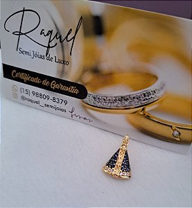 Pingente Nossa Senhora com Zircônias