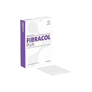 FIBRACOL PLUS, Curativo de Alginato com Colágeno de 5.1cm x 5.1cm da Systagenix - Unidade