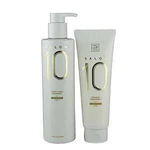 Mise en Scène Salon 10 Damage Care Kit (Shampoo 500ml + Condicionador 250ml)