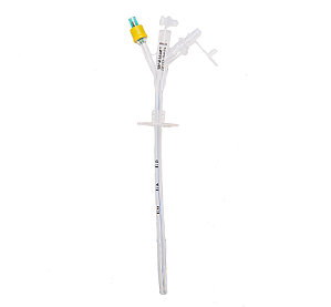 Sonda de Gastrostomia GTT com Balão e Conector em Y, Well Lead - Unidade
