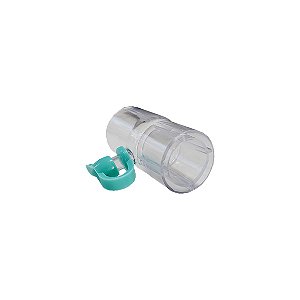 Conector Reto Respiratório com Entrada de Oxigênio de 22mm x 22F para CPAP/ BIPAP da Ventcare - Unidade