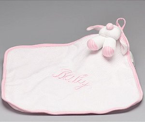 Blanket Cetim Listrasdo Baby - Rosa Bebê