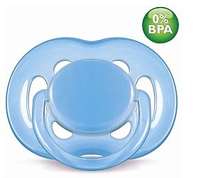Avent Chupeta BPA Free - Azul / 6-18 Meses