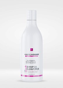 Shampoo Clean Force Fusion Brush American Desire Step 1 - 500ml