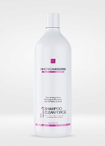Shampoo Clean Force Step 1 Fusion Brush American Desire - 1000ml