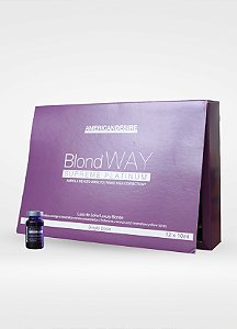 Caixa Ampola Blond Way Supreme Platinum - 12x10ml