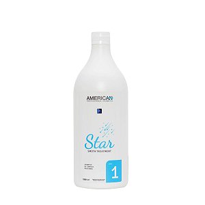 American Star Smoth Treatment  Shampoo de Limpeza Profunda - 1000ml