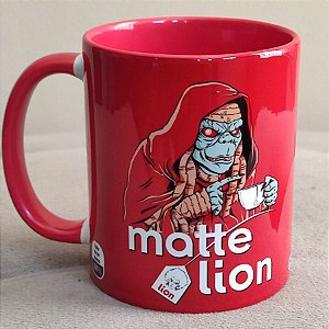 Caneca Matte Lion ThunderCats Retrô, Cerâmica 325 ml