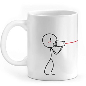 Caneca Personalizada Rabisco de Amor (modelo 1)