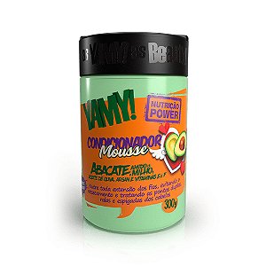 Condicionador Nutrição Power Mousse De Abacate 300g - Yamy