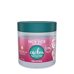 Gelatina Cachos Antifrizz 400g Nick Vick