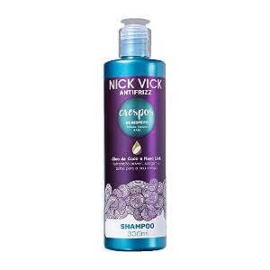 Shampoo Crespos de Respeito Nick Vick Antifrizz 300ml