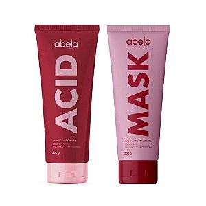 Kit Acidificante Capilar e Mask Mascara Revitalizante Abela