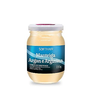 Creme Manteiga De Argan e Arginina 220g - Soft Hair