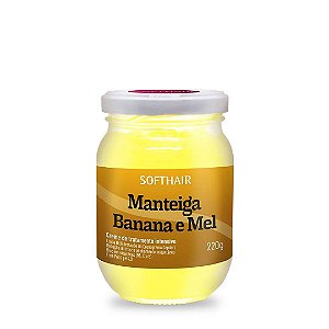 Manteiga De Banana e Mel 220g - Soft Hair