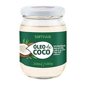 Óleo De Coco Extra Virgem 200ml - Soft Hair