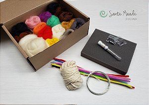 Kit para o Curso de Feltragem do Zero - Bichinhos