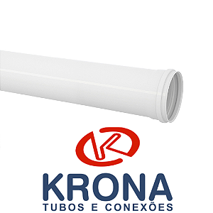 TUBO ESGOTO 100MM BARRA 6MT KRONA