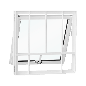 VITRO MAXIM AR ALUMINIO NOBRE BRANCO 60X60X4,8 C/GRADE CRV
