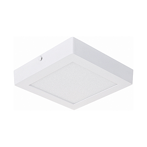 PLAFON LED SOBREPOR QD 18W 6500K LUZ BRANCA