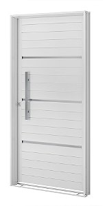 PORTA LAMBRI AÇO C/FRISO 215X95X12 BRANCA C/PUX 60CM