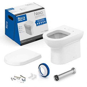 COMBO ROCA NEXO BACIA CONVENCIONAL + ACESSORIOS INSTALAÇÃO