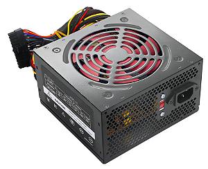 Fonte atx para pc/desktop 500w silenciosa