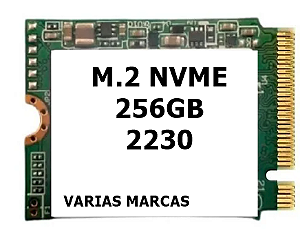 M.2 nvme 256gb tamanho 2230