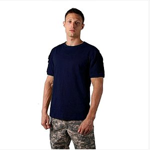 Kit Com 4 Camisetas Masculina Ranger Bélica - Preto / Verde / Azul e Coyote