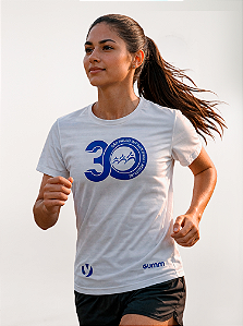 CAMISETA COMEMORATIVA MARATONA DE SÃO PAULO 2026 - BRANCA FEMININA