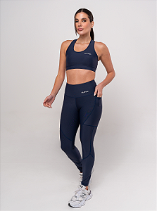 CALÇA LEGGING FEARLESS W AZUL MARINHO FEMININA