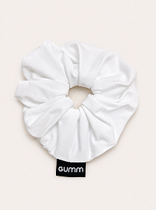 ELÁSTICO PARA CABELO SCRUNCHIE - BRANCO
